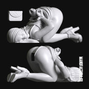 Sub Series 03 - Undressed & Bound Female Prisoner Slave - Only-Games