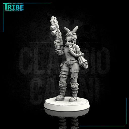 (0047) Post Apocalyptic Sci-fi Bunny Girl - Only-Games