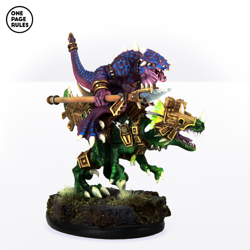 Saurian Raptor Spear Riders (3 Models) - Only-Games