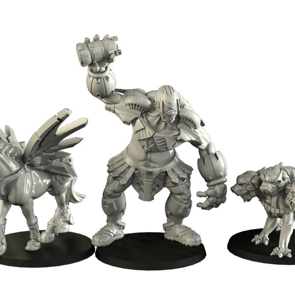 Scifi greek creatures (3 minis) - Only-Games