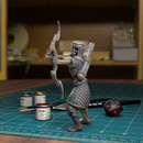 Undead Skeleton Bowman 009 - TytanTroll Miniatures - DnD - Fantasy- - Only-Games