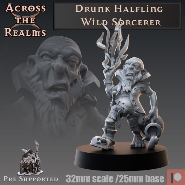 Drunk Halfling Wild Sorcerer - Only-Games