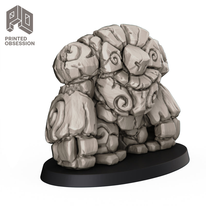 Stone Golem - Construct - Only-Games