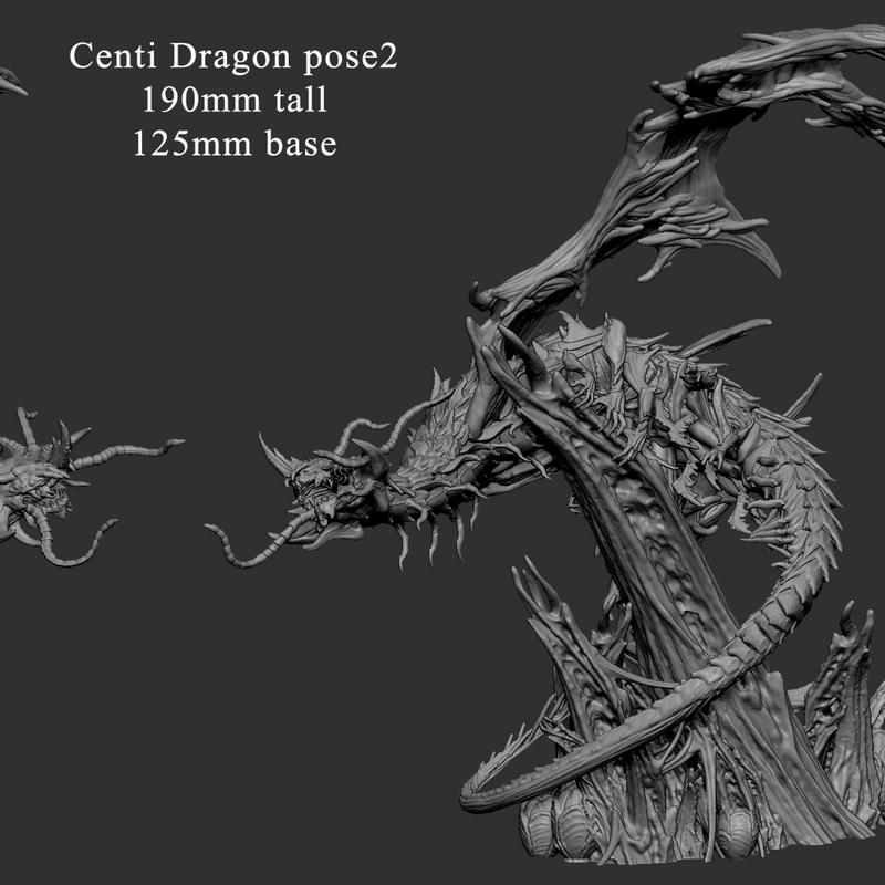 CentiDragon ( Pose 2 of 2) - Only-Games