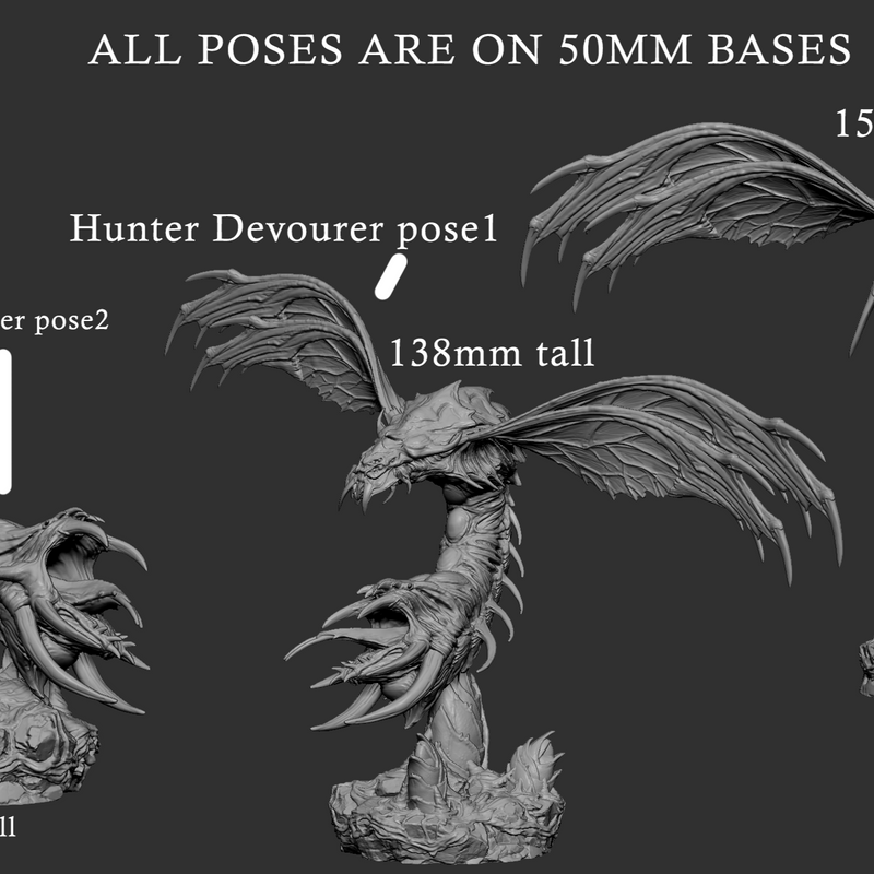 Hunter Devourer (Pose 1 of 2) - Only-Games