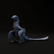 Velociraptor sitting 1-20 scale dinosaur - Only-Games