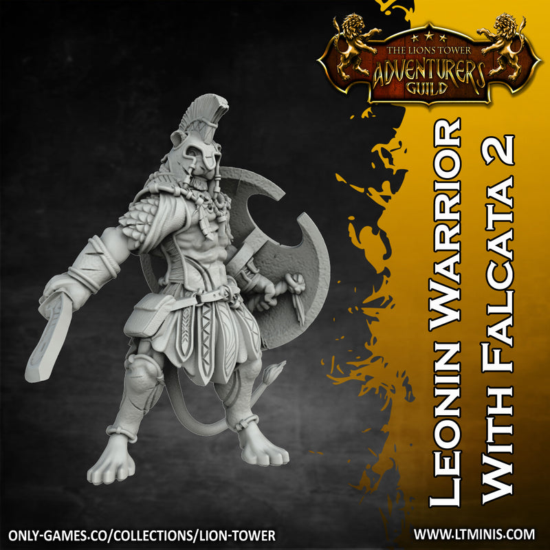 Leonin Warband - Set of 6 (32mm scale) - Only-Games