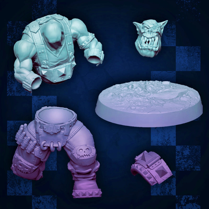 Modular Orc Rifle Lads x5 - Kit A (Elite Size) - Only-Games