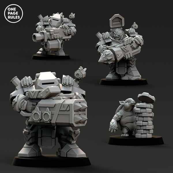 Guild Heavy Thunder Support (3+1 Models) - Only-Games