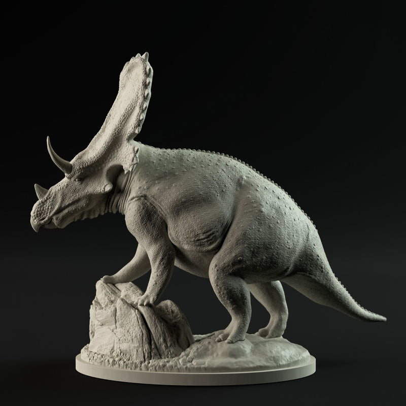 Mercuriceratops looking 1-35 scale dinosaur - Only-Games