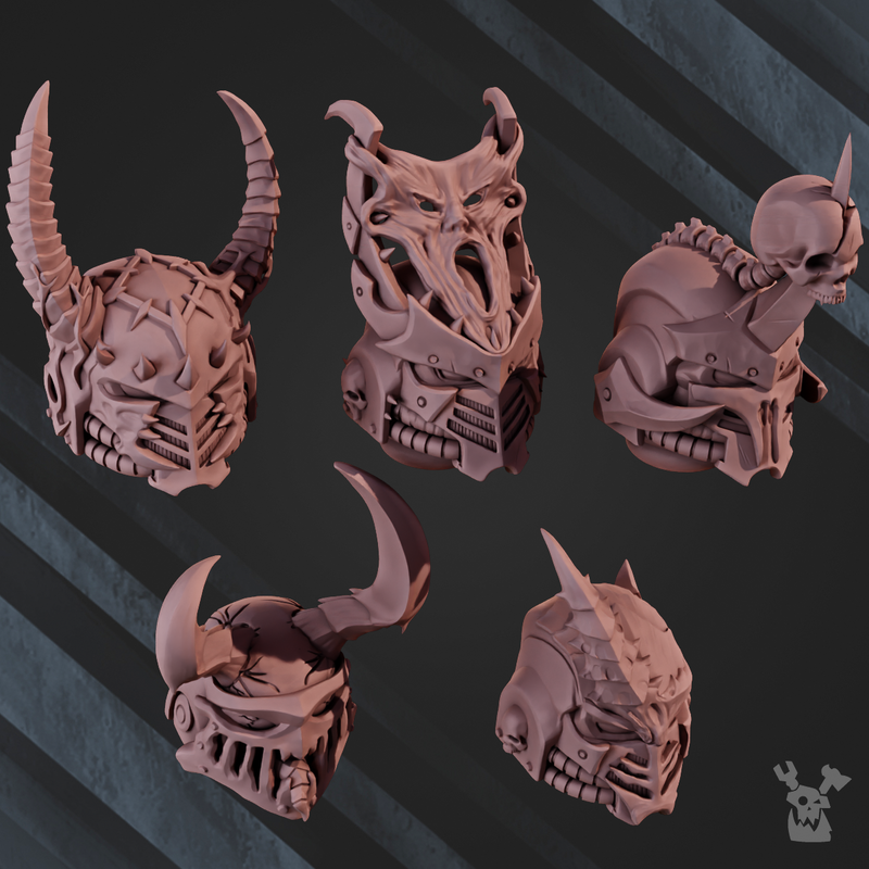 Predators Helmets Set x5 - Only-Games