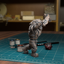 Goblin Double Dagger 02 - TytanTroll Miniatures - DnD - Fantasy - Only-Games