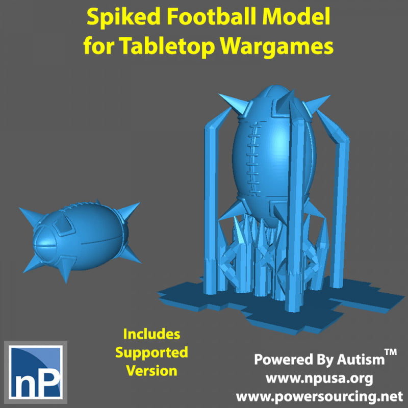 Modern Marvels - Spiked Football - Only-Games