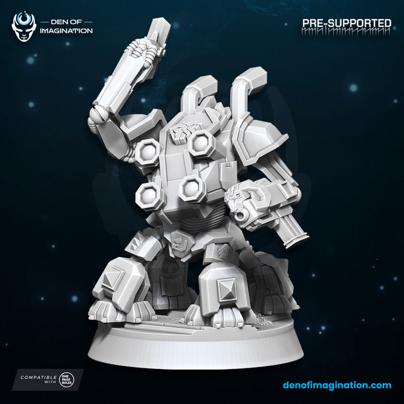 Space Dwarfs - Khazaroth Empire Techsmith set (5 models set) - Only-Games