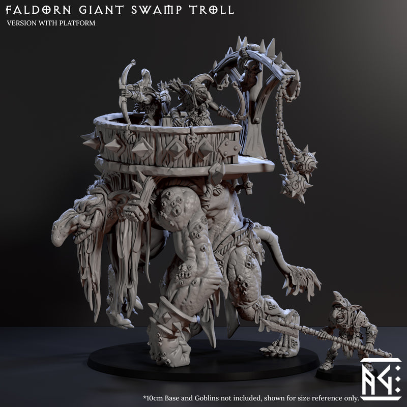 Faldorn Giant Swamp Troll (Faldorn Goblins) - Only-Games