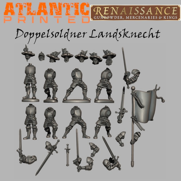 Doppelsoldner Landsknecht - Standard - Only-Games