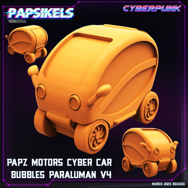 PAPZ INDUSTRIES CYBERCAR BUBBLES PARALUMAN V4 - Only-Games
