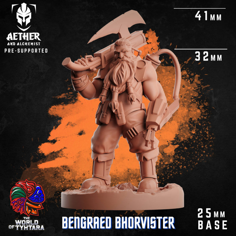 Bengraed Bhorvister - Dwarf Artificer - Only-Games