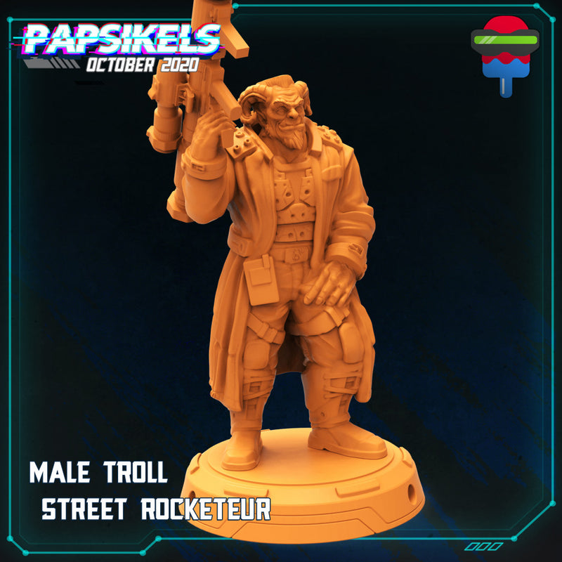 MALE TROLL STREET ROCKETEUR - Only-Games