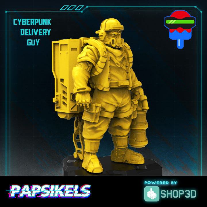 Cyberpunk Delivery Guy - Only-Games