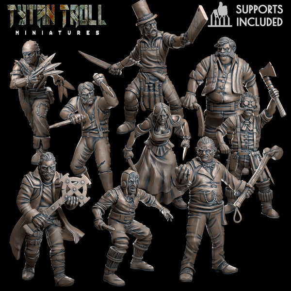 Gang Of New York Bundle - TytanTroll Miniatures - DnD - Fantasy - Only-Games