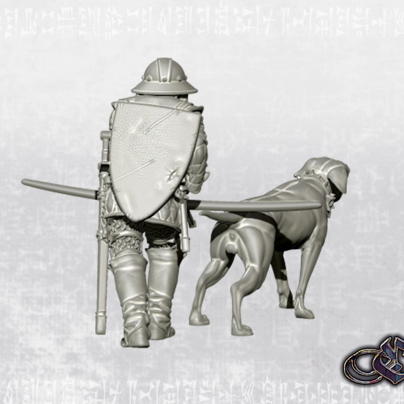 English Yeoman with warhound - Only-Games