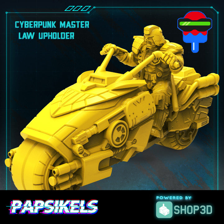Cyberpunk Master Law Upholder - Only-Games