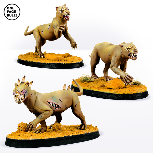 Mummy Hunting Beasts (3 Models) - Only-Games