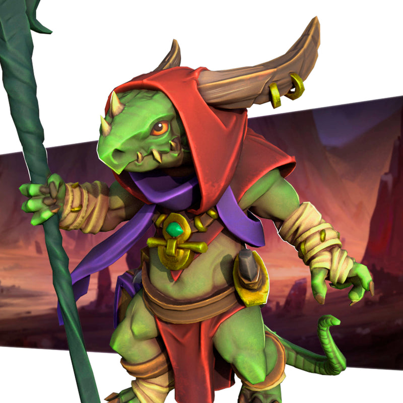 Kobold Cleric (Color Resin) - Only-Games
