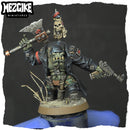 Orc Lootenant with choppa or smasha fist (physical miniature) - Only-Games