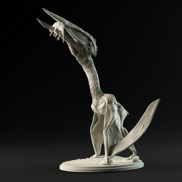 Hatzegopteryx eating 1-35 scale pterosaur - Only-Games