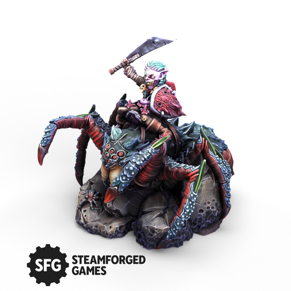 Spider Crawler - Pre-Coloured Mini from Steamforged Games - Only-Games