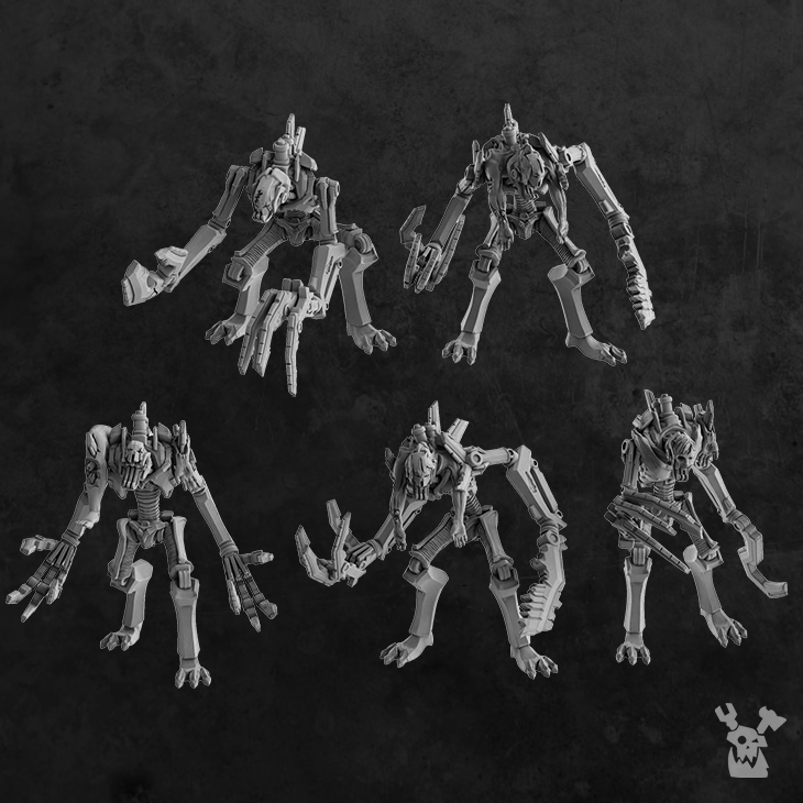 Robot Legions Flesh Eaters x5 - Only-Games