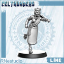 07 Line Celthunders Fantasy Football 32mm - Only-Games