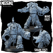 Dredge marine warriors (10 physical multipart miniatures) - Only-Games