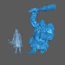 (0046) Male cyclop with club - Only-Games