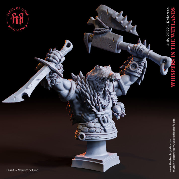 Swamp Orc - Bust - Only-Games