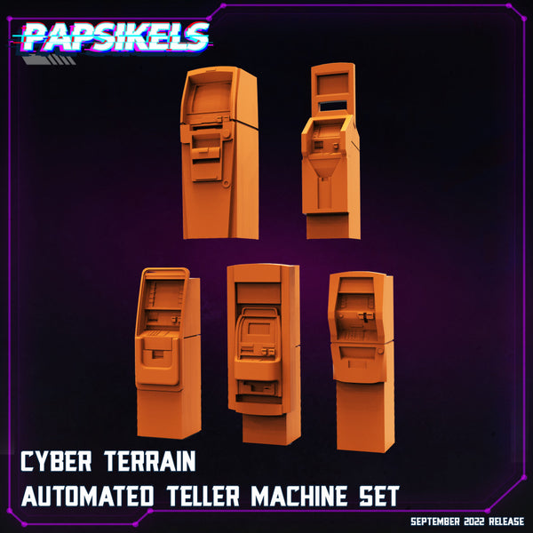 CYBER TERRAIN AUTOMATED TELLER MACHINE SET - Only-Games