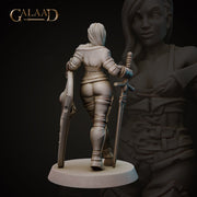 female Pinup knight - Only-Games
