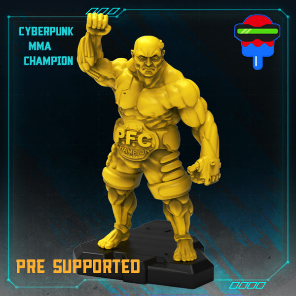 CYBERPUNK MMA CHAMPION - Only-Games