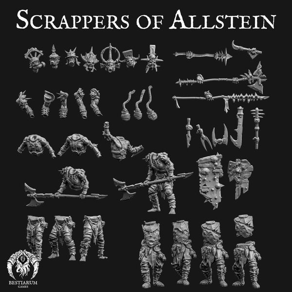 Scrappers of Allstein - Kitbash Set - Only-Games