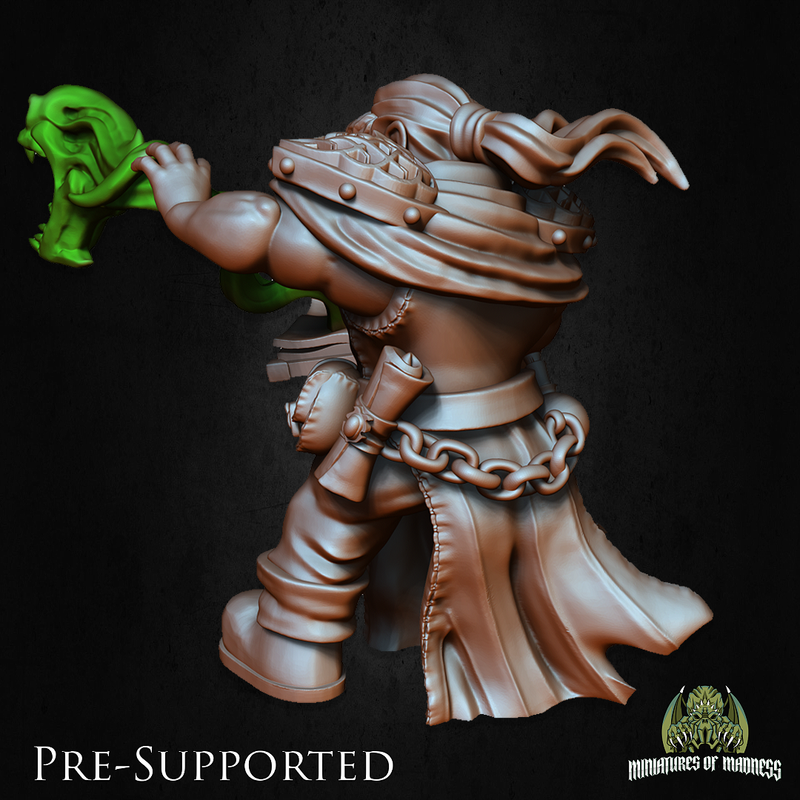 Kenus Soulstealer [32mm Scale] Dwarf Wizard - Only-Games