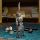 Undead Skeleton Spearman 002 - TytanTroll Miniatures - DnD - Fantasy - Only-Games