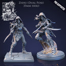 Zishu The Rogue - Idle and Action Pose - Only-Games
