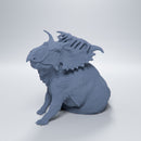 Kosmoceratops sitting 1-35 scale dinosaur - Only-Games