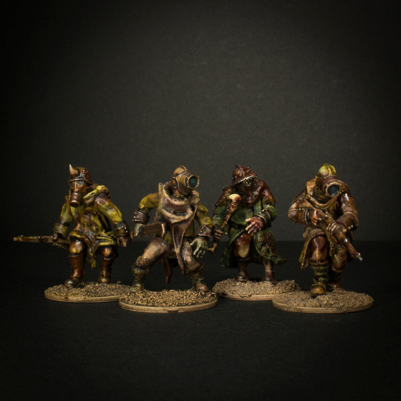 Modular Melee Trenchers - Unit of 4 - Only-Games