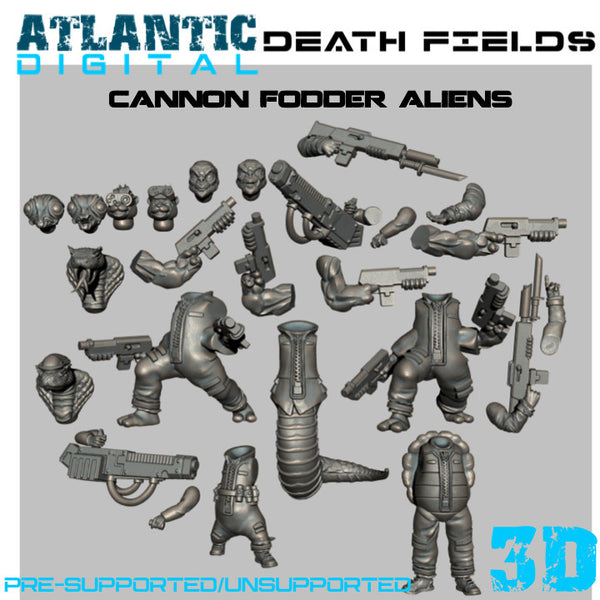 Cannon Fodder Aliens - Only-Games