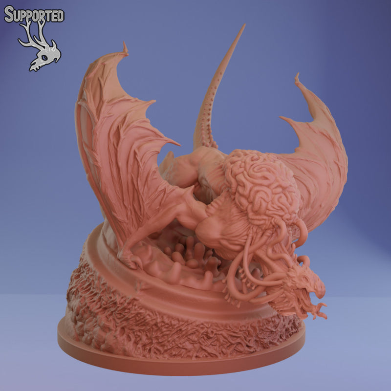 Elder Brain Dragon (80mm Base) - Only-Games