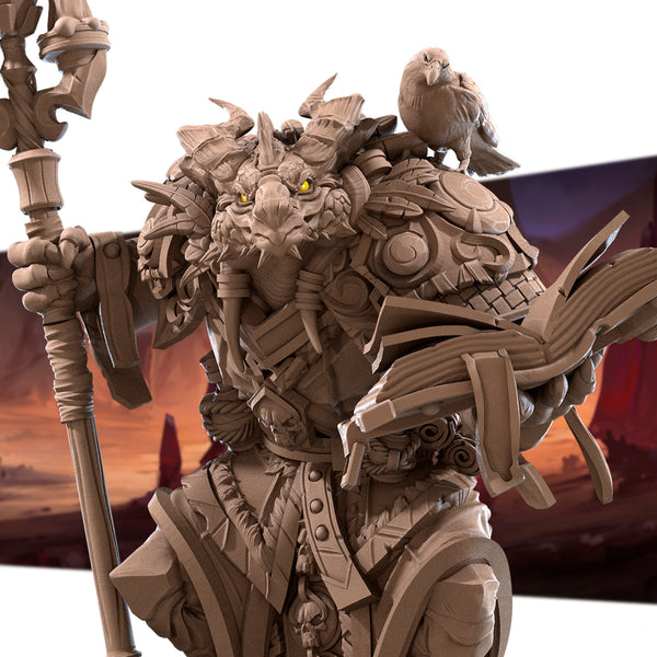 Drayax, the Dragonborn Warlock - Only-Games