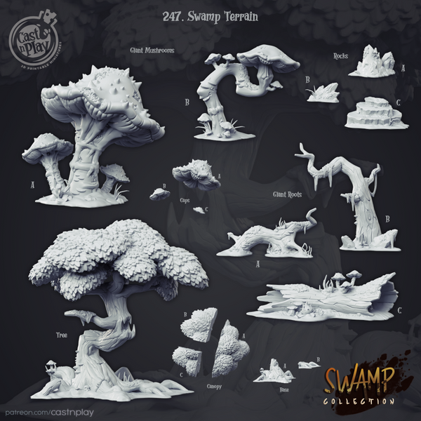 Swamp Terrain - Only-Games